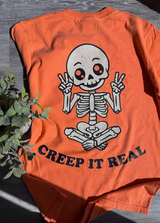 Creep It Real Halloween Graphic Tee